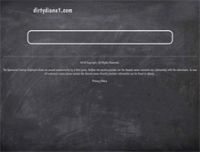 Tablet Screenshot of dirtydiana1.com